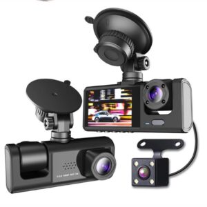 Camera Auto De Bord Tripla