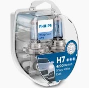 Set de 2 becuri Far H7/W5W PX26D 55W 12V